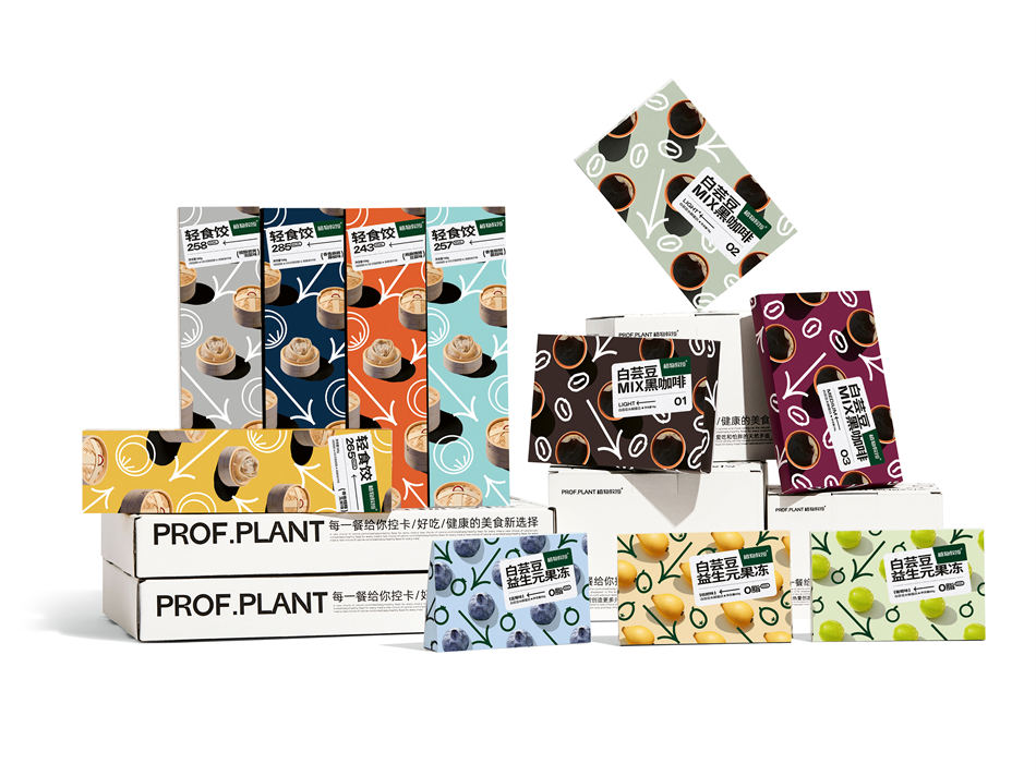 Plant Professor 轻食饺包装设计 Plant Professor 轻食饺包装设计